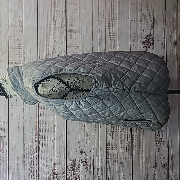 Old Navy quilted gray vest - Picture 5 of 8